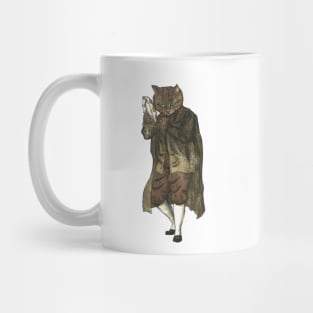 Dancing Cat Plays Tambourine Mug